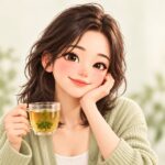 헬타민 웰니스 에디터 일러스트 프로필
